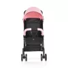 MONI Capri Kinderwagen Sommer Doppel-Vorderrad rosa
