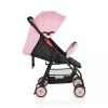 MONI Capri Kinderwagen Sommer Doppel-Vorderrad rosa