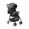 MONI Capri Kinderwagen Sommer Doppel-Vorderrad grau