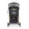 MONI Colibri Kinderwagen mit flachem Vorderrad, Einzelrad, grau