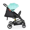 MONI Colibri Kinderwagen mit flachem Vorderrad, Einzelrad, türkis