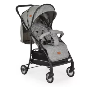 LONDON Kinderwagen, Sport, zusammenklappbar bis 15 kg, GRAU