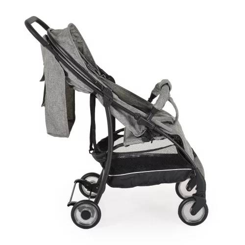 LONDON Kinderwagen, Sport, zusammenklappbar bis 15 kg, GRAU