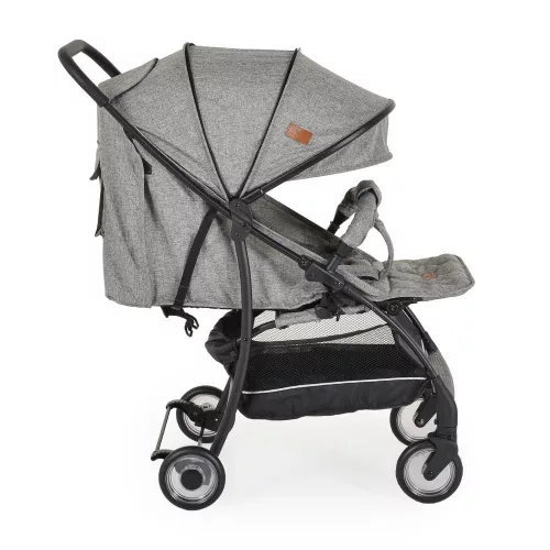 LONDON Kinderwagen, Sport, zusammenklappbar bis 15 kg, GRAU