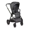 iCLICK Babakocsi 2in1 szett 22kg, aluminium váz, fordítható ülés, autom. csukható SZÜRKE