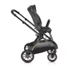 iCLICK Babakocsi 2in1 szett 22kg, aluminium váz, fordítható ülés, autom. csukható SZÜRKE