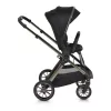 iCLICK Babakocsi 2in1 szett 22kg, aluminium váz, fordítható ülés, autom. csukható FEKETE