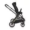 iCLICK Babakocsi 2in1 szett 22kg, aluminium váz, fordítható ülés, autom. csukható FEKETE