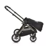 iCLICK Babakocsi 2in1 szett 22kg, aluminium váz, fordítható ülés, autom. csukható FEKETE