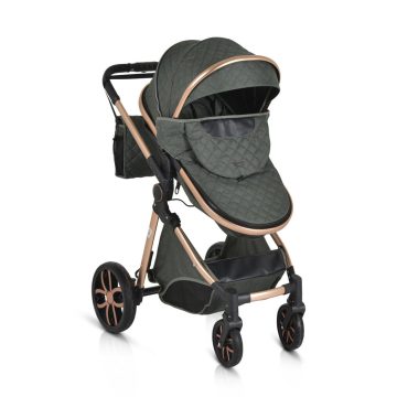 MONI Alma 0-15 kg babakocsi sport/mózes zöld