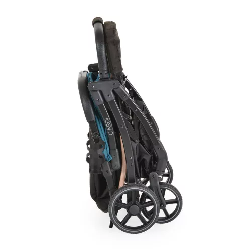 CARDI Kinderwagen, Ein-Knopf-Faltmechanismus, Netzbelüftung GRÜN