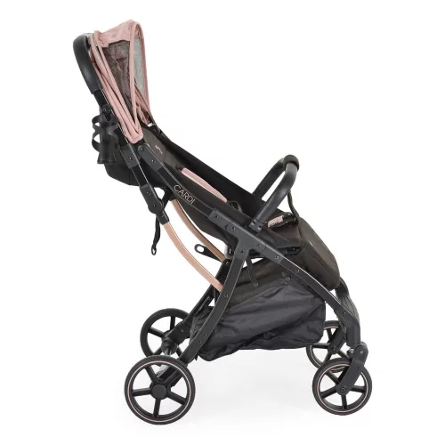 CARDI Kinderwagen, Ein-Knopf-Faltmechanismus, Netzbelüftung PINK