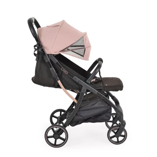 CARDI Kinderwagen, Ein-Knopf-Faltmechanismus, Netzbelüftung PINK
