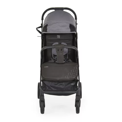 CARDI Kinderwagen, Ein-Knopf-Faltmechanismus, Netzbelüftung, SCHWARZ
