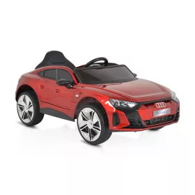   BO AUDI E-TRON 717 elektromos kisautó, 2 motor, metál PIROS