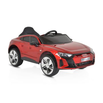   BO AUDI E-TRON 717 elektromos kisautó, 2 motor, metál PIROS
