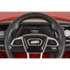 BO AUDI E-TRON 717 elektromos kisautó, 2 motor, metál PIROS