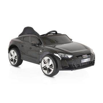   BO AUDI E-TRON 717 elektromos kisautó, 2 motor, metál FEKETE