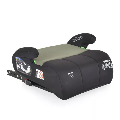 MONZA ülésmagasító isofix I-SIZE 125-150cm ZÖLD