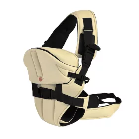 CARRY GO Babytrage, 4 Positionen, mit Kapuze, Beige