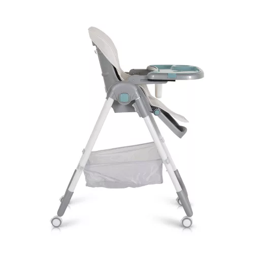 RAFFY etetőszék, könnyű, kompakt, multifunkciós, macis mintával MENTA
