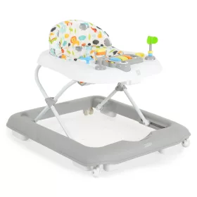 ZIZZY Babytrage mit Musik, 3-fach verstellbar, GRAU