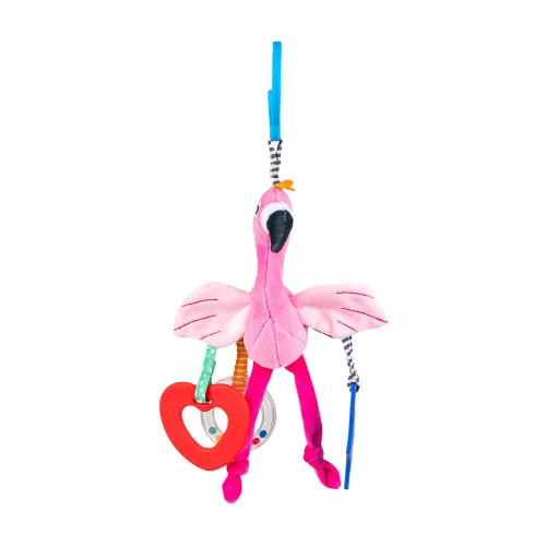 Bali Bazoo 82008 Flamingo rágóka és csörgő