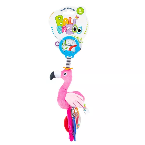 Bali Bazoo 82008 Flamingo rágóka és csörgő