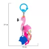 Bali Bazoo 82008 Flamingo rágóka és csörgő