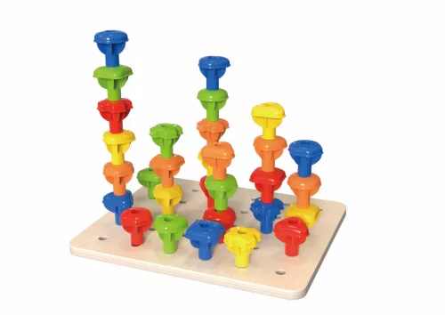 Tooky Toy fűzöcske szivárvány/süni