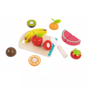 Tooky Toy Holzschneidebrett FRÜCHTE