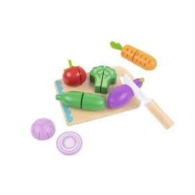 Tooky Toy Holzschneidebrett GEMÜSE