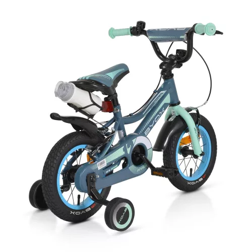 BYOX PRINCE Kinderfahrrad, Jungengröße 12, GRAU