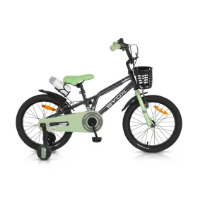 BYOX CYBER Kinderfahrrad 18" GRAU/GRÜN MONTIERT