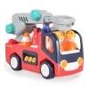 HOLA Feuerwehrwagen mit Geräuschen und Lichtern ROT