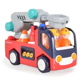 HOLA Feuerwehrwagen mit Geräuschen und Lichtern ROT