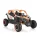 BO Typhoon veliki buggy s 2 sjedala, električni automobil NARANČASTI