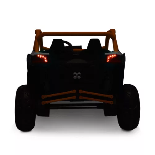 BO Typhoon veliki buggy s 2 sjedala, električni automobil NARANČASTI