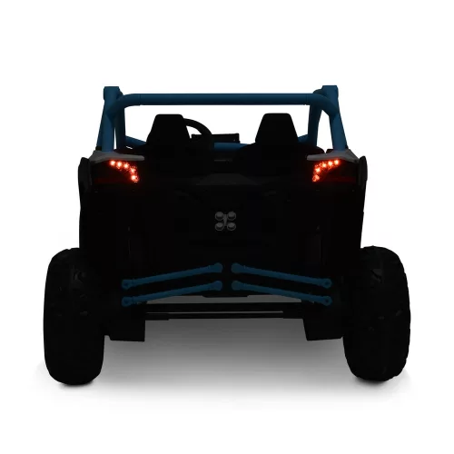 BO Typhoon veliki buggy s 2 sjedala, električni automobil PLAVA