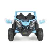 BO Typhoon veliki buggy s 2 sjedala, električni automobil PLAVA