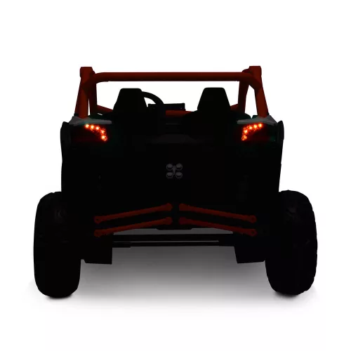 BO Typhoon veliki buggy s 2 sjedala, električni automobil, crveni