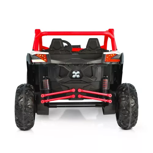 BO Typhoon veliki buggy s 2 sjedala, električni automobil, crveni