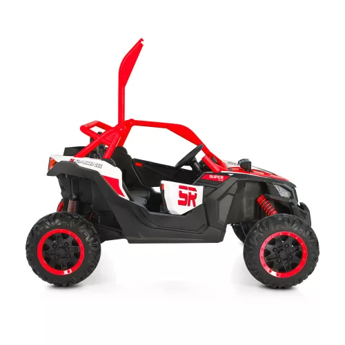 BO Typhoon veliki buggy s 2 sjedala, električni automobil, crveni