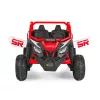 BO Typhoon veliki buggy s 2 sjedala, električni automobil, crveni