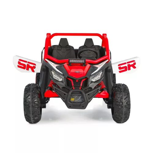 BO Typhoon veliki buggy s 2 sjedala, električni automobil, crveni