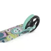 MONSTER Scooter, 2 große Räder, Stahlrahmen, 100 kg, verstellbar von 84-97 cm, GRÜN