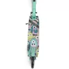 MONSTER Scooter, 2 große Räder, Stahlrahmen, 100 kg, verstellbar von 84-97 cm, GRÜN