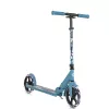 MONSTER Scooter, 2 große Räder, Stahlrahmen, 100 kg, verstellbar von 84–97 cm, BLAU