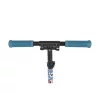 MONSTER Scooter, 2 große Räder, Stahlrahmen, 100 kg, verstellbar von 84–97 cm, BLAU