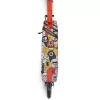 MONSTER Scooter, 2 große Räder, Stahlrahmen, 100 kg, verstellbar von 84–97 cm, ROT